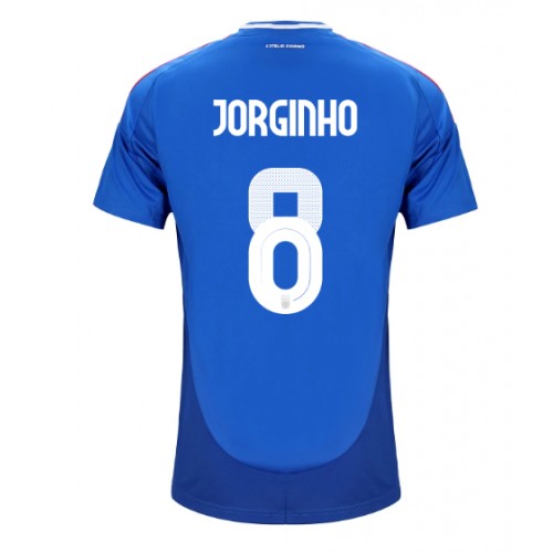 Fotballdrakt Herre Italia Jorginho Frello #8 Hjemmedrakt EM 2024 Kortermet